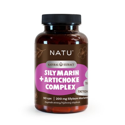Ostropestřec extrakt (Silymarin 80 %) s artyčokem 90 kapslí