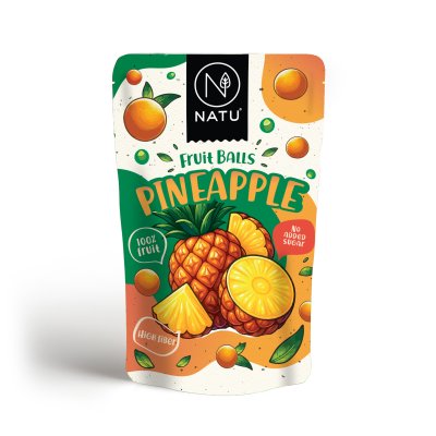 Organic Fruit Balls Pineapple  90g