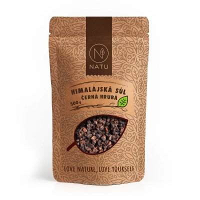 Himalájská černá sůl hrubá 500g