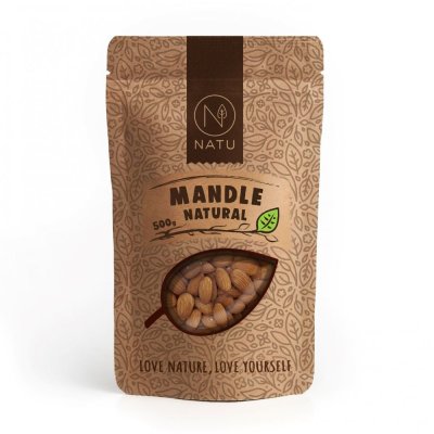 Mandle natural 500g