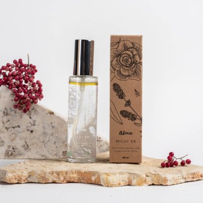 Alma aromaterapeutická mlha s krystalovými korálky Miluj se 50ml