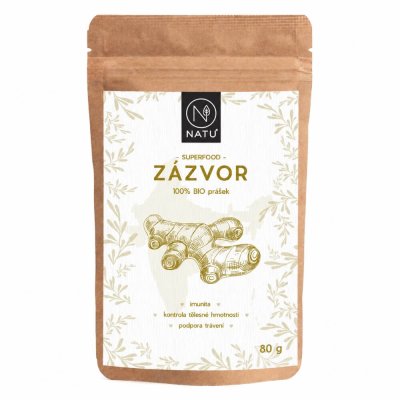 Zázvor BIO prášek 80g