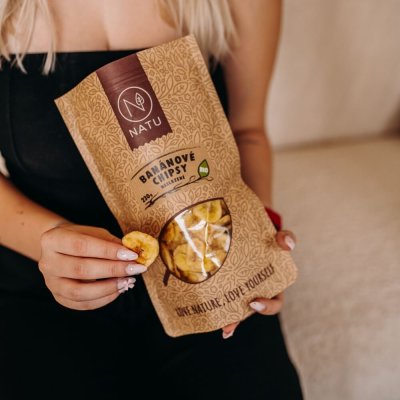 Banánové chipsy neslazené BIO 230g