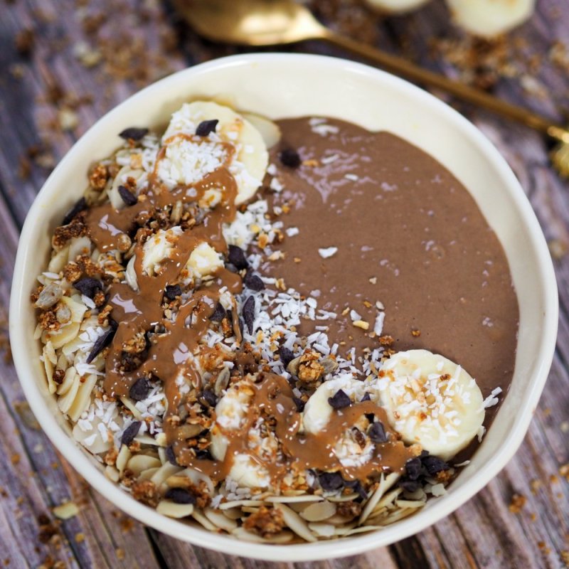 NATU & Nutribullet - Hot chocolate smoothie
