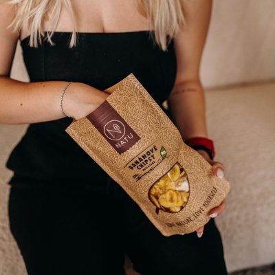 Banánové chipsy neslazené BIO 230g