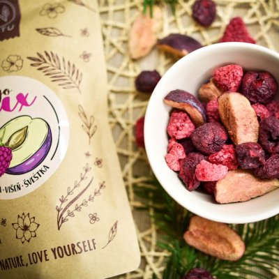Lyo mix malina a višeň 35g