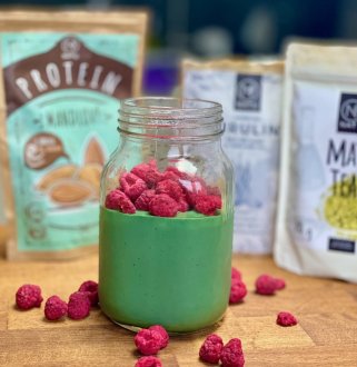 Super green post workout shake
