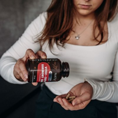 Drmek extrakt (1% agnusidů) se šafránem 90 kapslí