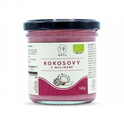 Organic Coconut Butter with Raspberries 140g