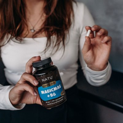 2+1 Garden Fusion Hořčík bisglycinát (magnesium)+vitamin B6 90 kapslí