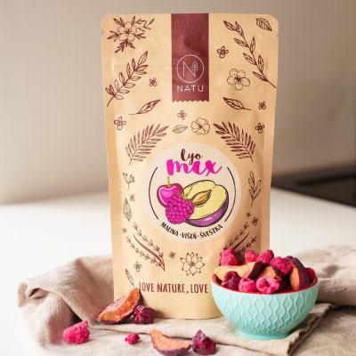 Lyo mix malina a višeň 35g
