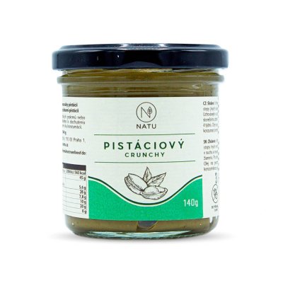 Pistáciový krém crunchy 140 g
