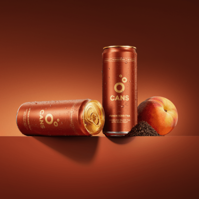 CANS ledový čaj broskev 330ml
