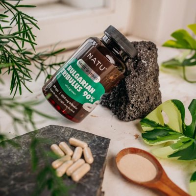 Bulharský kotvičník (Tribulus) extrakt 90 % saponinů 90 kapslí