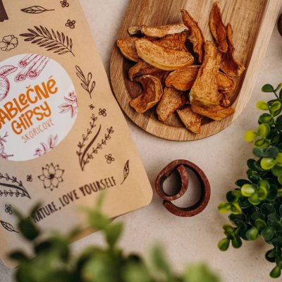 Jablečné chipsy skořicové 45g