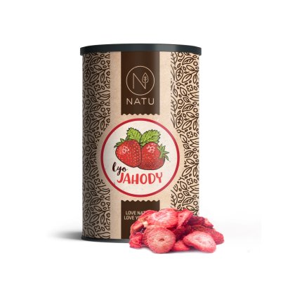 Lyofilizované jahody 70g