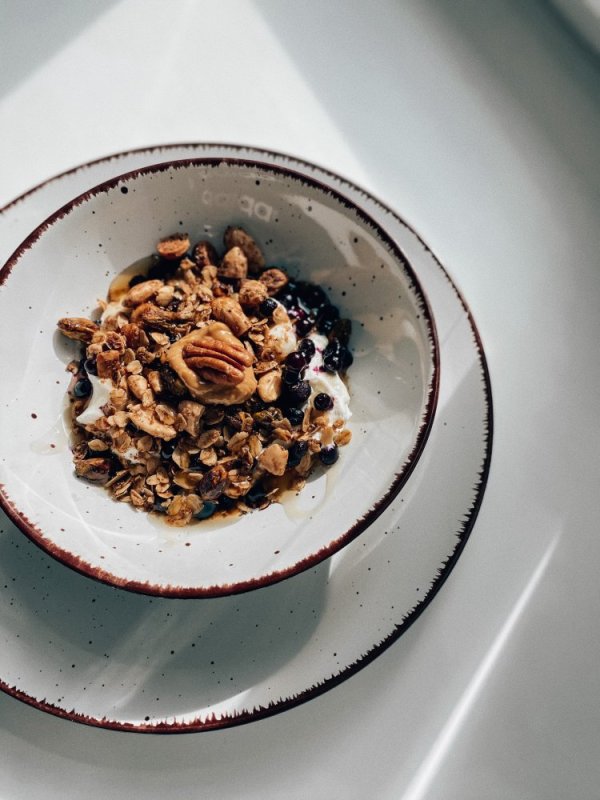 Domácí podzimní granola