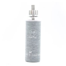 Skleněná lahev v šedém termo obalu NATU 550ml