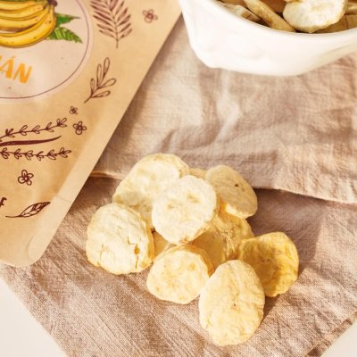 Freeze Dried Banana Slices 45g