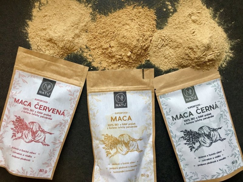 Maca – černá, červená, či žlutá? Vyberte si tu pravou pro vás!
