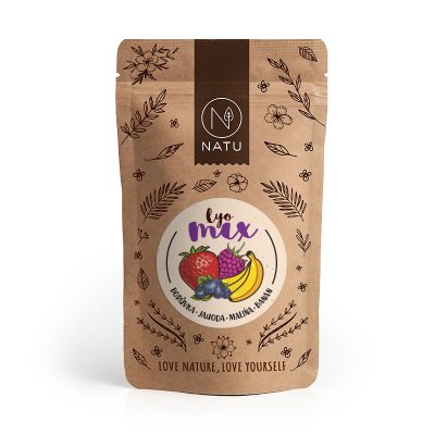 Freeze Dried Mix Blueberry and Strawberry 35g
