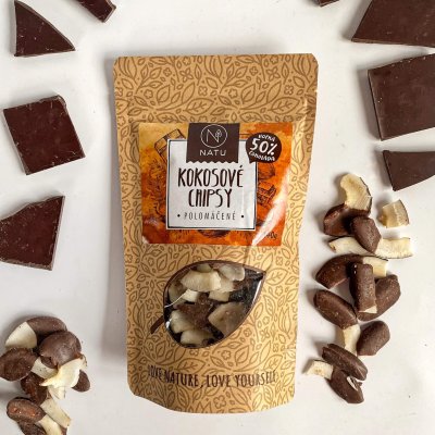 Coconut Chips Dipped in Chocolate 140g