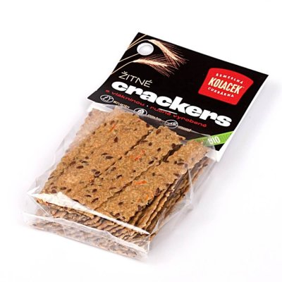 Koláčkova řemeslná pekárna Žitné krekry 90g