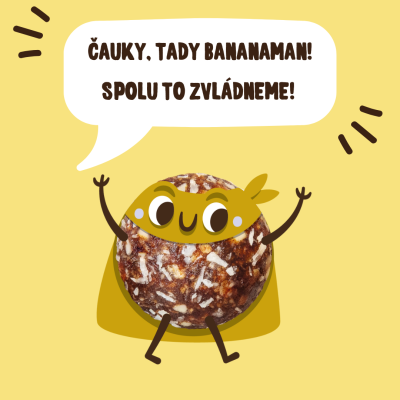 SNACKin Balls Bananaman 65g