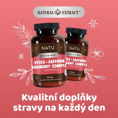 Drmek extrakt (1% agnusidů) se šafránem 90 kapslí