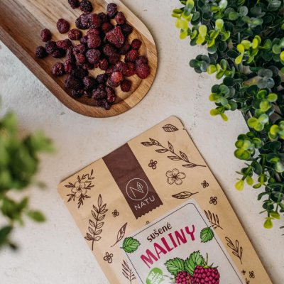 Sušené maliny 100g