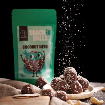 SNACKin Balls Coconut Hero 156g