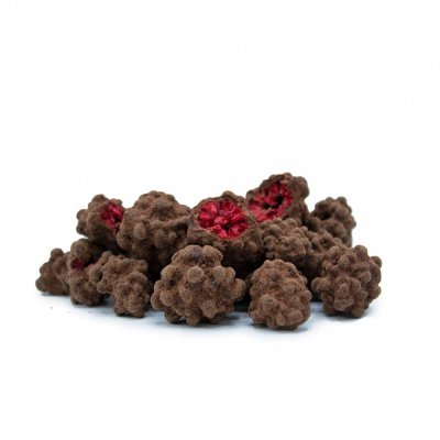 CHOCS Raspberries in 60% Dark Chocolate  90g