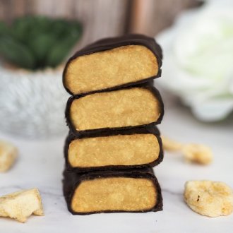 Proteinové banánky v čokoládě