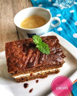 Lowcarb mléčný řez