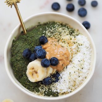 Matcha chia pudink
