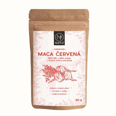 Maca červená BIO prášek 80g