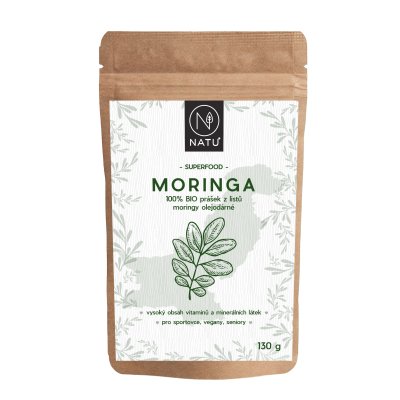 Moringa prášek  BIO 130g