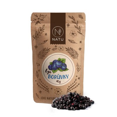 Lyofilizované borůvky 40g