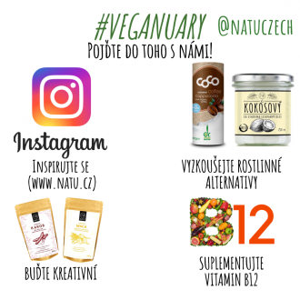 VEGANUARY - pojďte do toho s námi!