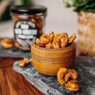 Kešu ořechy s tamari a sezamem BIO 140g