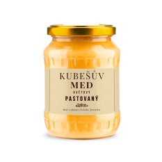 Kubešův med květový pastovaný 480g
