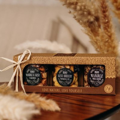 Gift Set Organic Flavoured Nuts