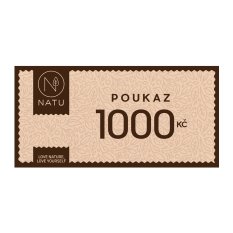 Dárkový poukaz 1000 Kč