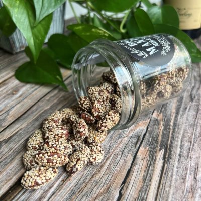 Mandle s medem a sezamem BIO 170g