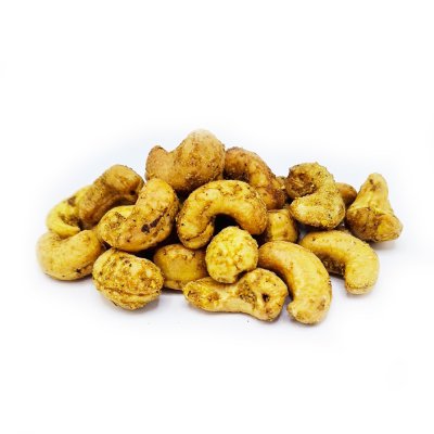 Organic Indian Curry Cashews 150g