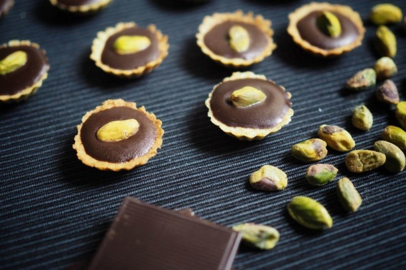 Pistáciové košíčky