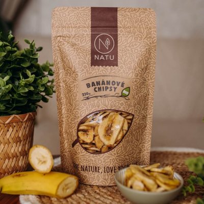 Banánové chipsy BIO 230g