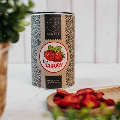 Lyofilizované jahody 70g