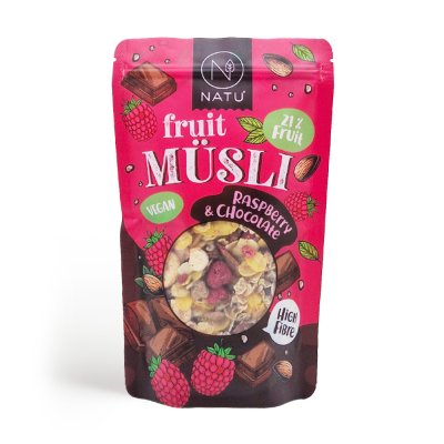 Müsli Maliny a čokoláda 270g