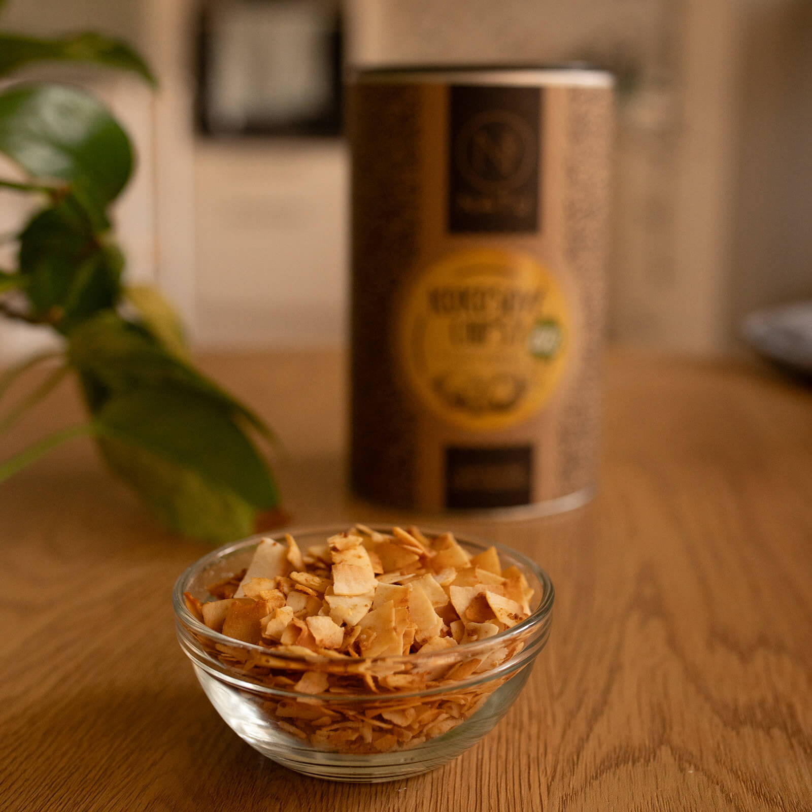 Kokosové chipsy slaný karamel BIO — náhled 3